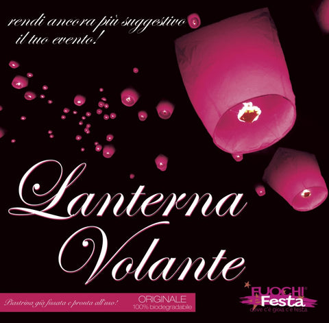 Lanterna volante FUCSIA
