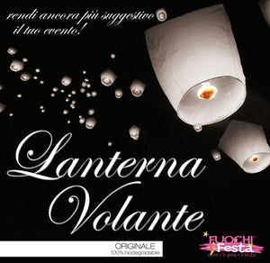 Lanterna volante BIANCA