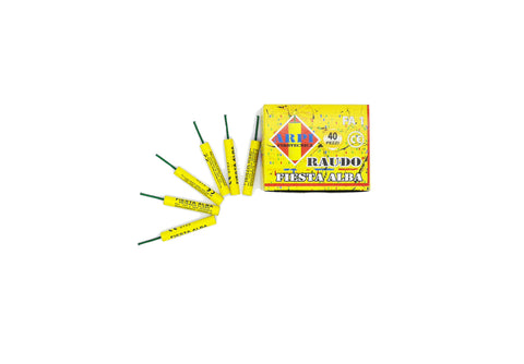 Raudo Fiesta Alba 40 pz